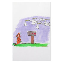 Puppy Delivery Customized Stationery