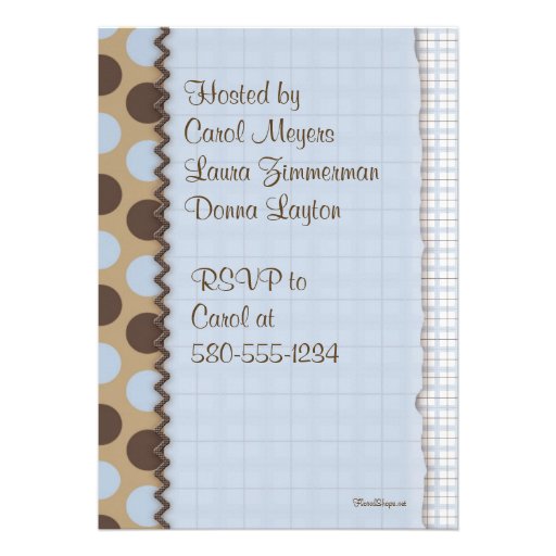 Puppy Dog Baby Shower Invitation