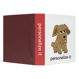 Puppy Dog Binder Album binder