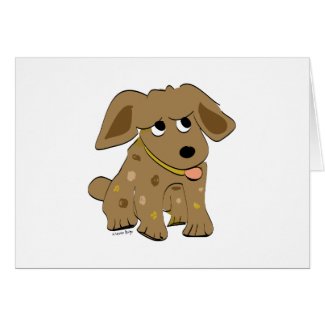 Puppy Dog card