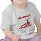 infant_tshirt - Grandma's boy or girl will love wearing our cute and colorful Grandma's Valentine puppy dog and red heart design T-shirts, bodysuits, and other Valentine Day apparel! infant_tshirt - Grandma's boy or girl will love wearing our cute and colorful Grandma's Valentine puppy dog and red heart design T-shirts, bodysuits, and other Valentine Day apparel!