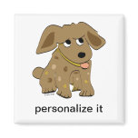Puppy Dog Fridge Magnet