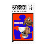 Puppy Dog Postage Stamps
