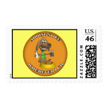 Puppy Dog Postage Stamps