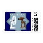 Puppy Dog Postage Stamps