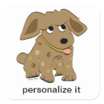 Puppy Dog Sticker