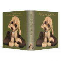 Puppy Dog Tales 2.2" Binder by Specialeetees Puppy Dog Tales 2.2" Binder