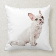 Puppy Doing Pushups Pillow