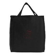 Puppy embroidered bags