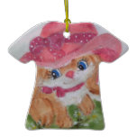 puppy girl ornament