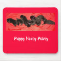 Puppy Hokey Pokey mousepads by TanzbarK9 Puppy Hokey Pokey mousepads
