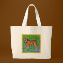 Puppy in Garden - Yellow bags
