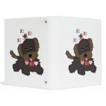 Puppy Kisses 3 Ring Binders