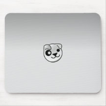 Puppy Linux Grey Mousepad