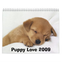 Puppy Love 2009 Wall Calendar by nightmare7darkangel Puppy Love 2009 Wall Calendar