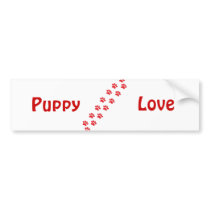 Puppy Love Bumper Stickers