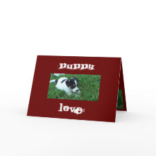 Puppy Love card