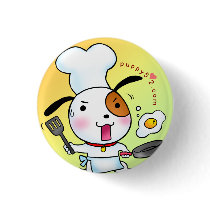 Puppy Love Cooking buttons by puppy52 Puppy Love Cooking buttons
