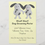 Puppy Love Dog Grooming Parlor Flyer