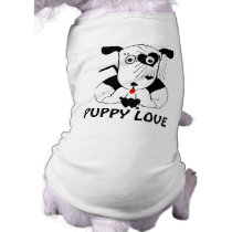Puppy Love Dog T Shirt pet clothing by samack Puppy Love Dog T Shirt pet clothing