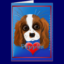 Puppy Love Greeting Card cards