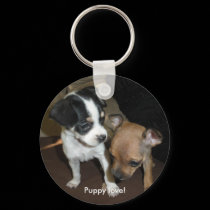 Puppy love! Keychain by vegasdusoleil Puppy love! Keychain