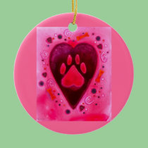 "Puppy Love" Ornament