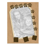 Puppy Love Photo Frame Template Postcards