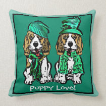 Puppy Love Pillows pillows