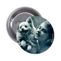 Puppy Love Pinback Button
