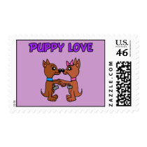 Puppy Love Postage stamps