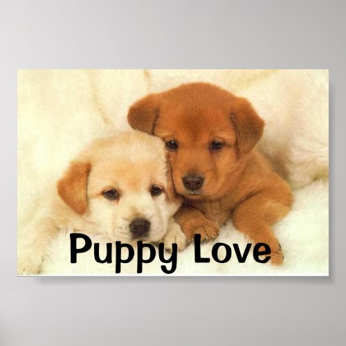 Puppy Love print