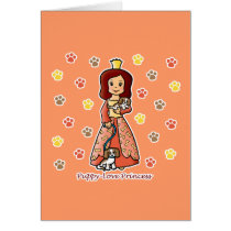 Puppy-Love Princess cards