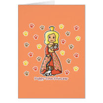 Puppy-Love Princess cards
