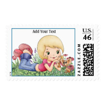 Puppy Love ! SRF Postage Stamps