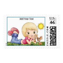 Puppy Love ! SRF Postage Stamps