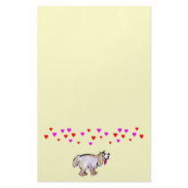 Puppy Love ~ Stationery (blank)
