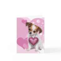 Puppy Love Valentine card