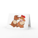 Puppy Love Valentine Card