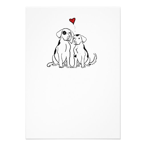 Puppy Love Wedding Invitation