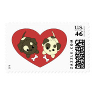 Puppy Loves stamp