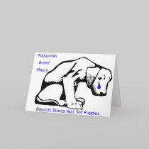 Puppy Mills Breed Misery Card