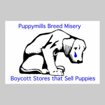 Puppy Mills Breed Misery Poster posters