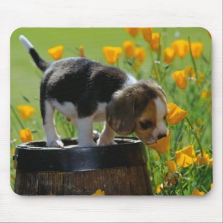 puppy mouse pad mousepad