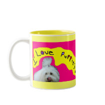 Puppy Mug by dmckinz Puppy Mug