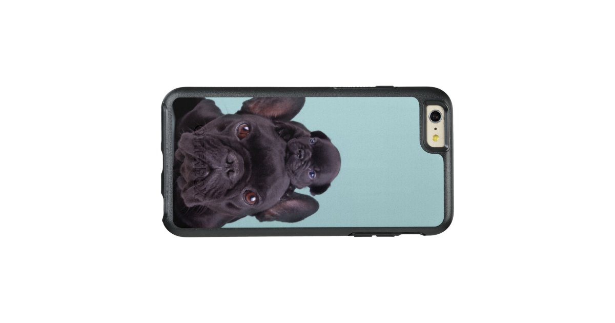Puppy On The Head Of His Mother OtterBox iPhone 6/6s Plus Case Zazzle