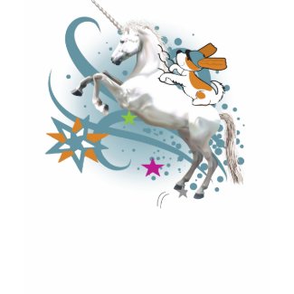 Puppy on Unicorn's Back shirt
