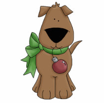 Puppy Ornament photo sculptures