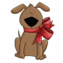 Puppy Ornament photo sculptures