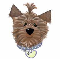 Puppy Ornament photo sculptures